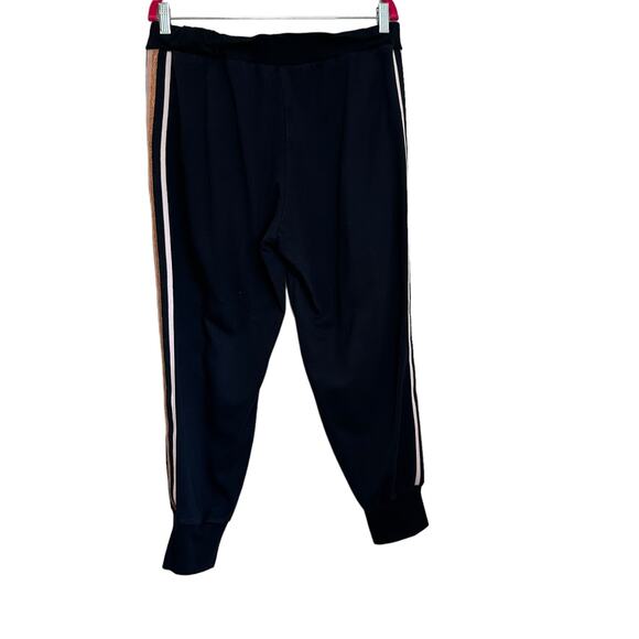 Ted Baker Navy Blue Striped Metallic Trim Aliceah Jogger sz 4=L - Picture 6 of 15